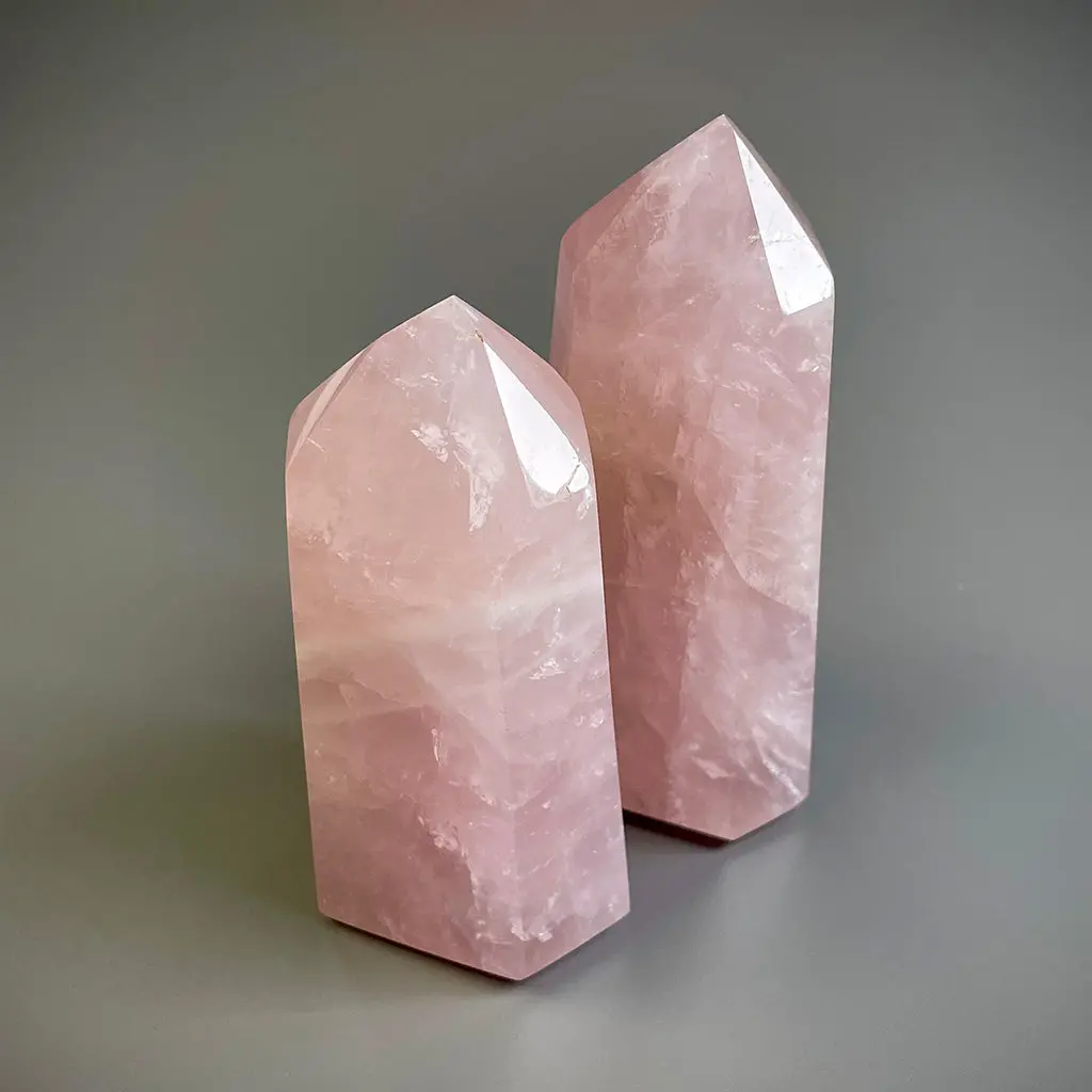Rose Quartz Tower - Ethically Sourced 1