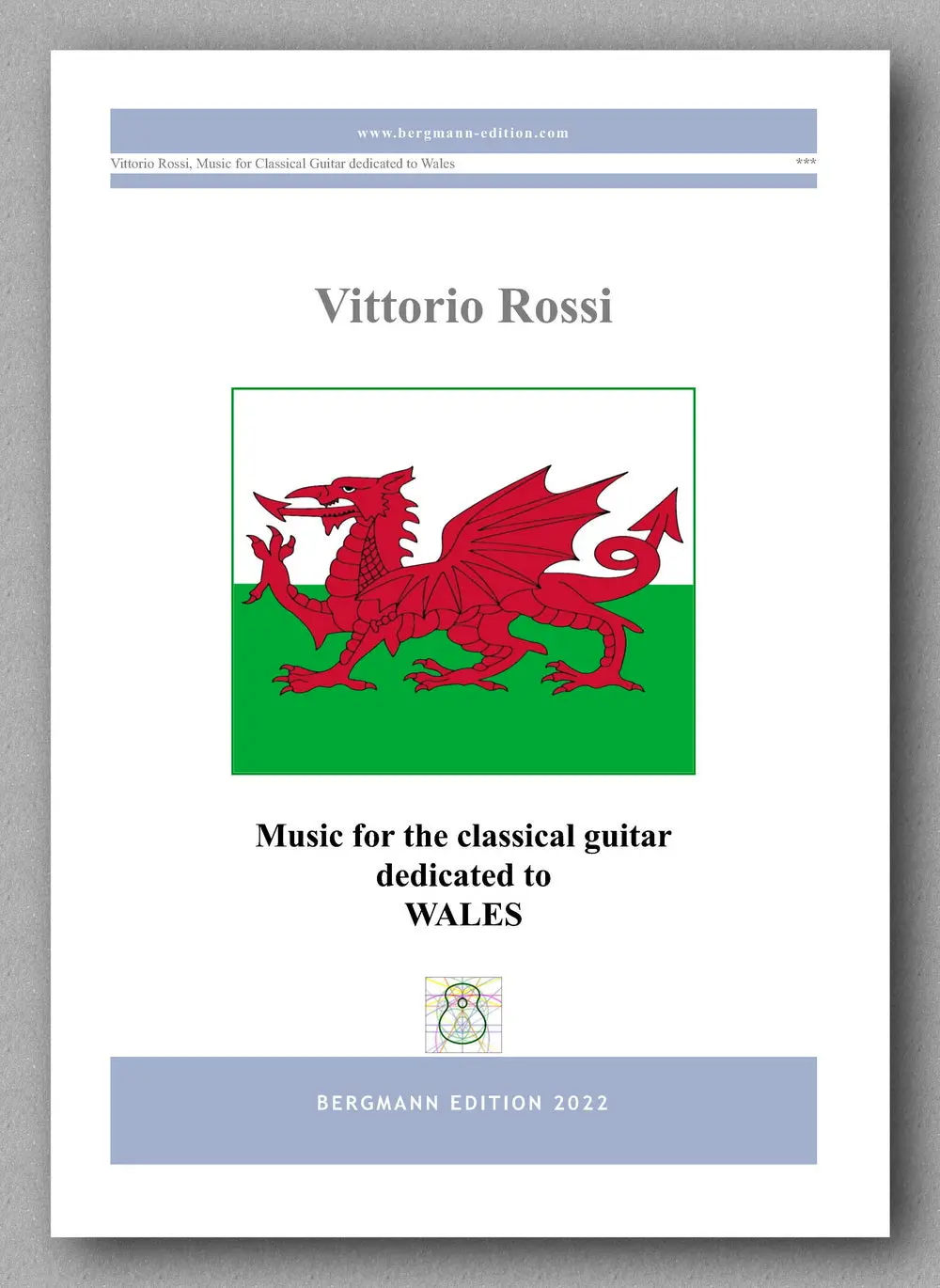 Rossi, Music For The Classical Guitar Dedicated To Wales 1