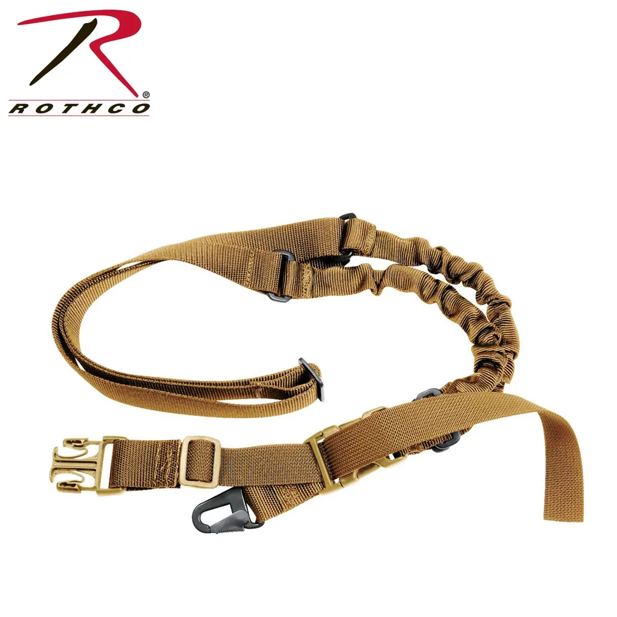 Rothco Single Point Tactical Sling - Coyote Tan 1