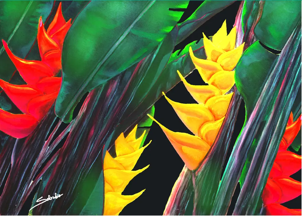 Multiple Heliconia By Philip Sabado 1