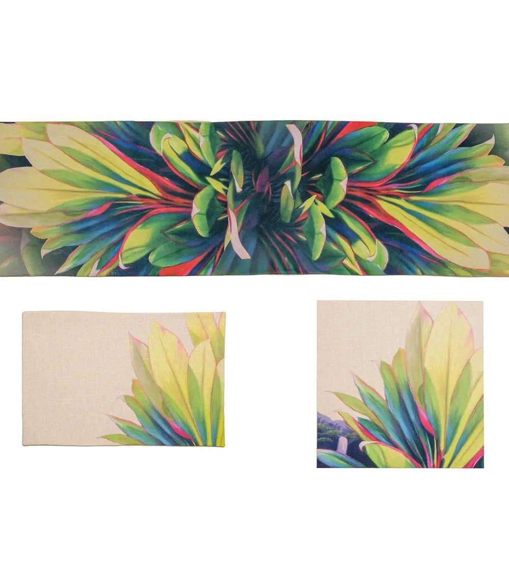 "Ti Leaf" Table Runner Set By Sabado 1