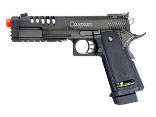 We Hi-Capa 5.1K-Tac Gas Blow Back Pistol - Black 1