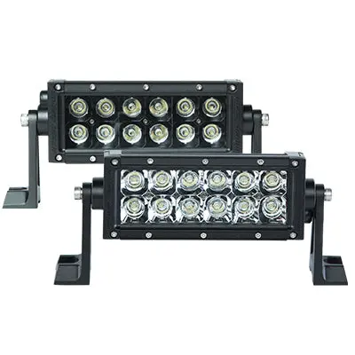 Speeddemon 6" Dual Row Light Bar - Drc6 (Silver & Black Ops) 1