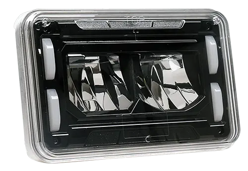 Speeddemon 4X6 Dot/Sae Sealed Beam Replacement Headlight - Low Beam 1
