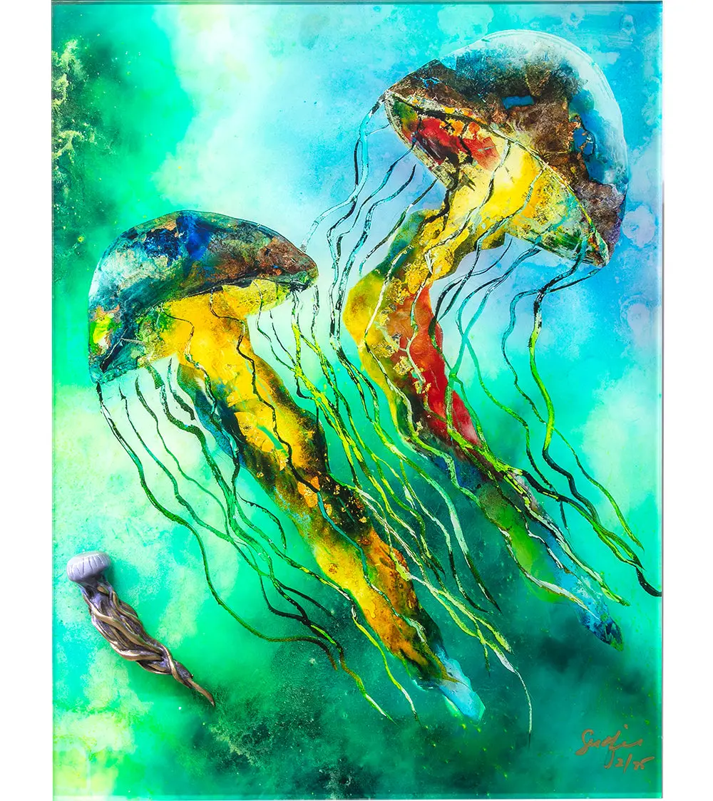 Limited Edition Acrylic Print "Stingers With Stinger" By Josh Serafin 18X24 1