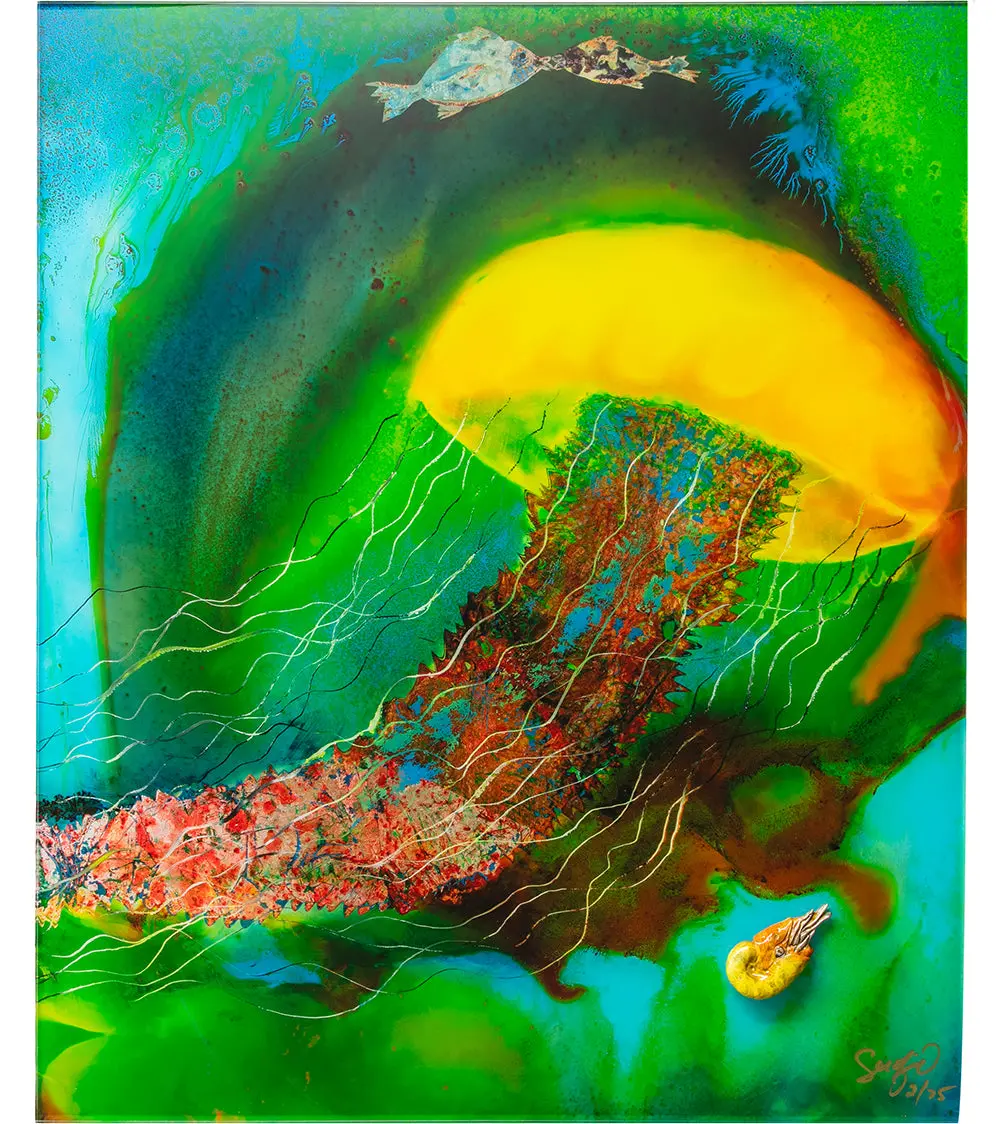 Limited Edition Acrylic Print "Glow With Shelly" By Josh Serafin 24X30 1