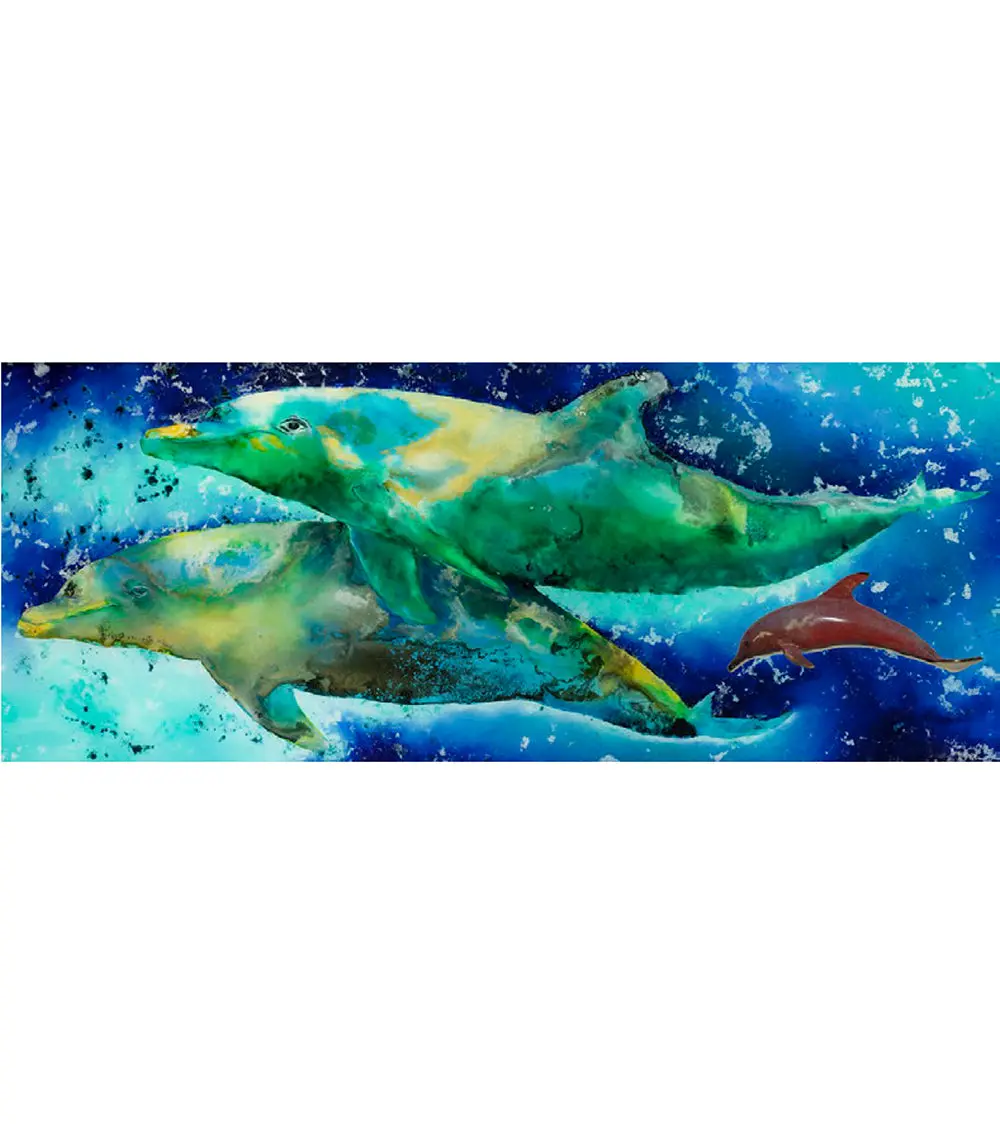 Limited Edition Acrylic Print "Meant To Be With Lilly" By Josh Serafin 35X14 1