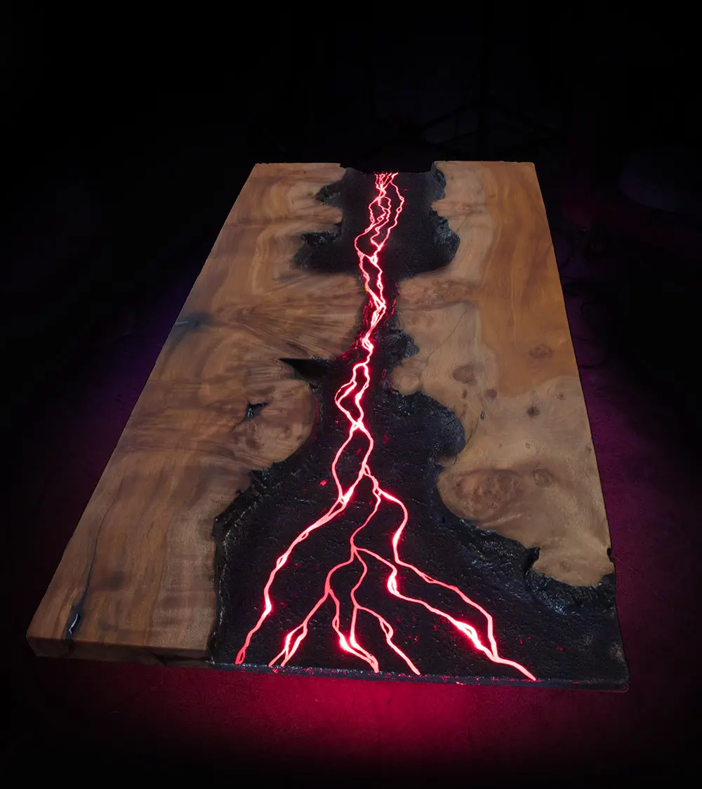 Coffee Table "Mauna Loa" By Seth Greene 1