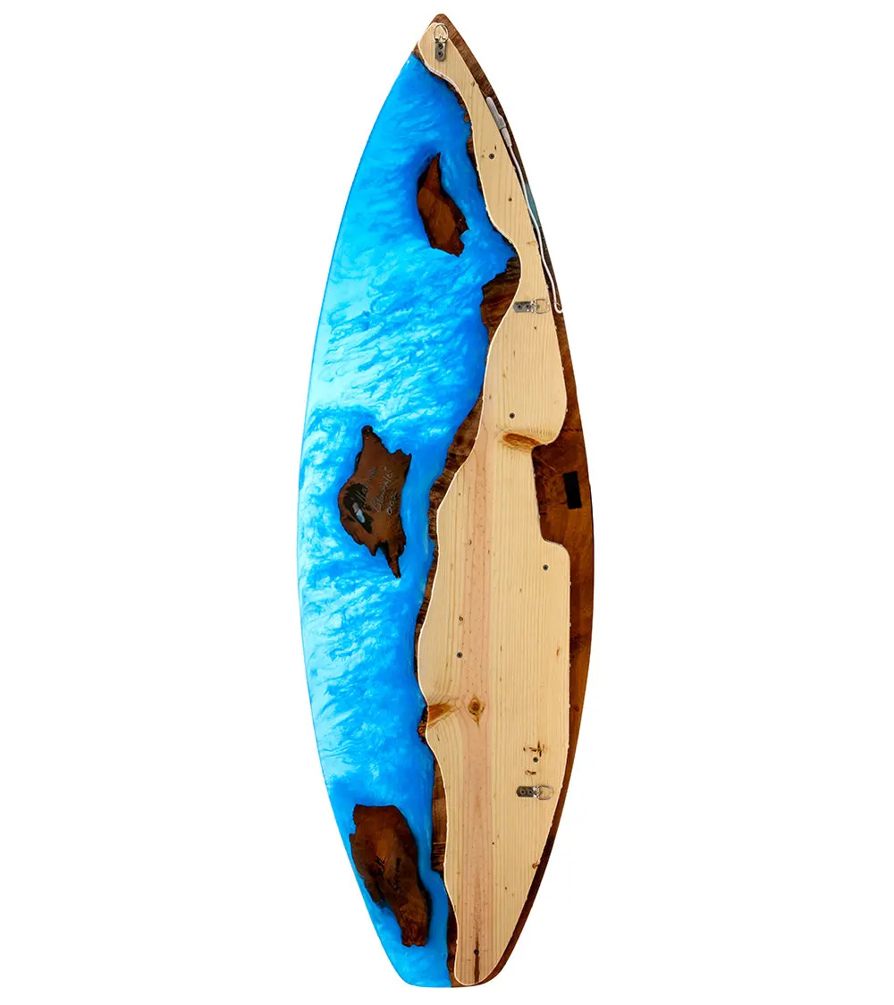 59" Surfboard "Halona Blowhole" By Seth Greene 2