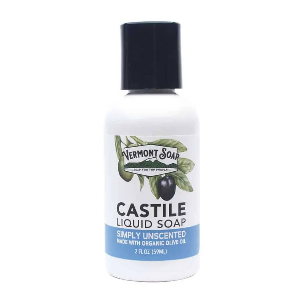 Simply Unscented Castile Liquid Soap - Vermont Soap 4
