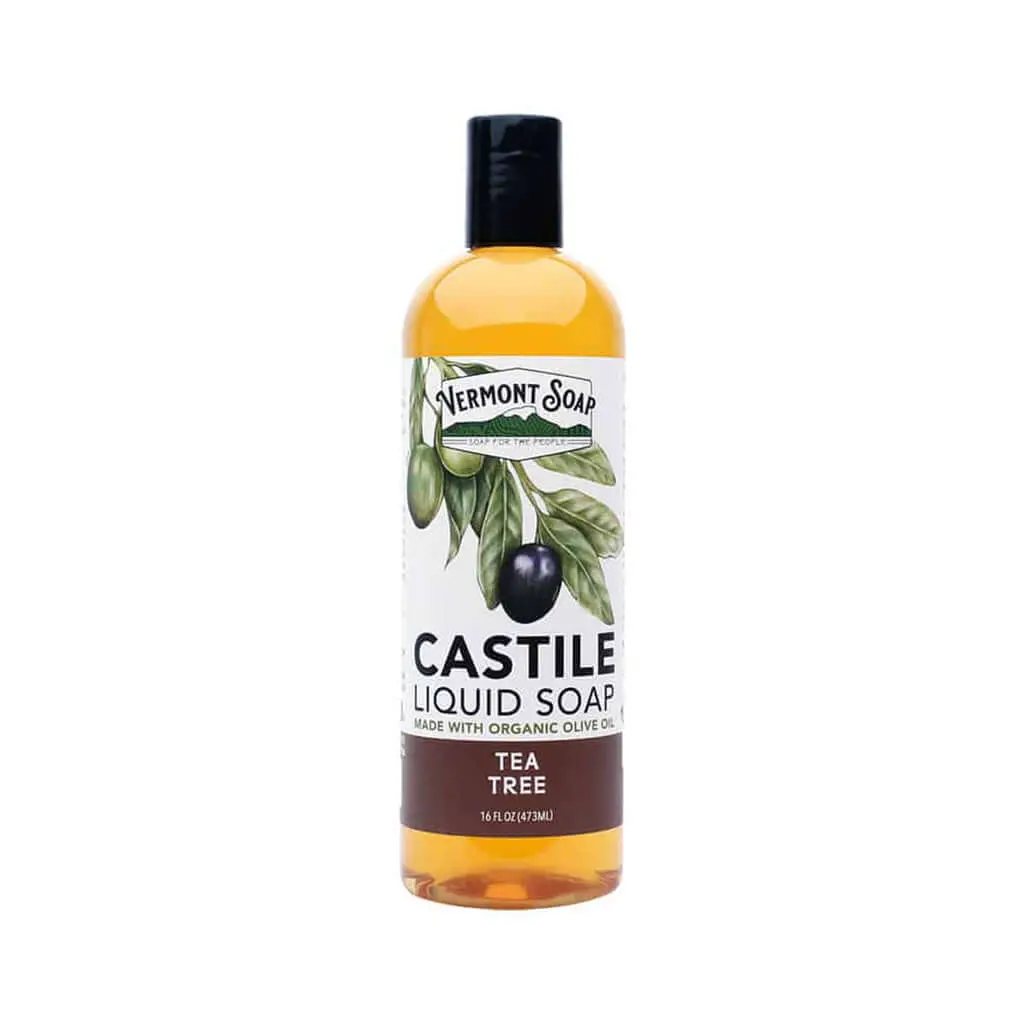 Tea Tree Castile Liquid Soap - Vermont Soap 2