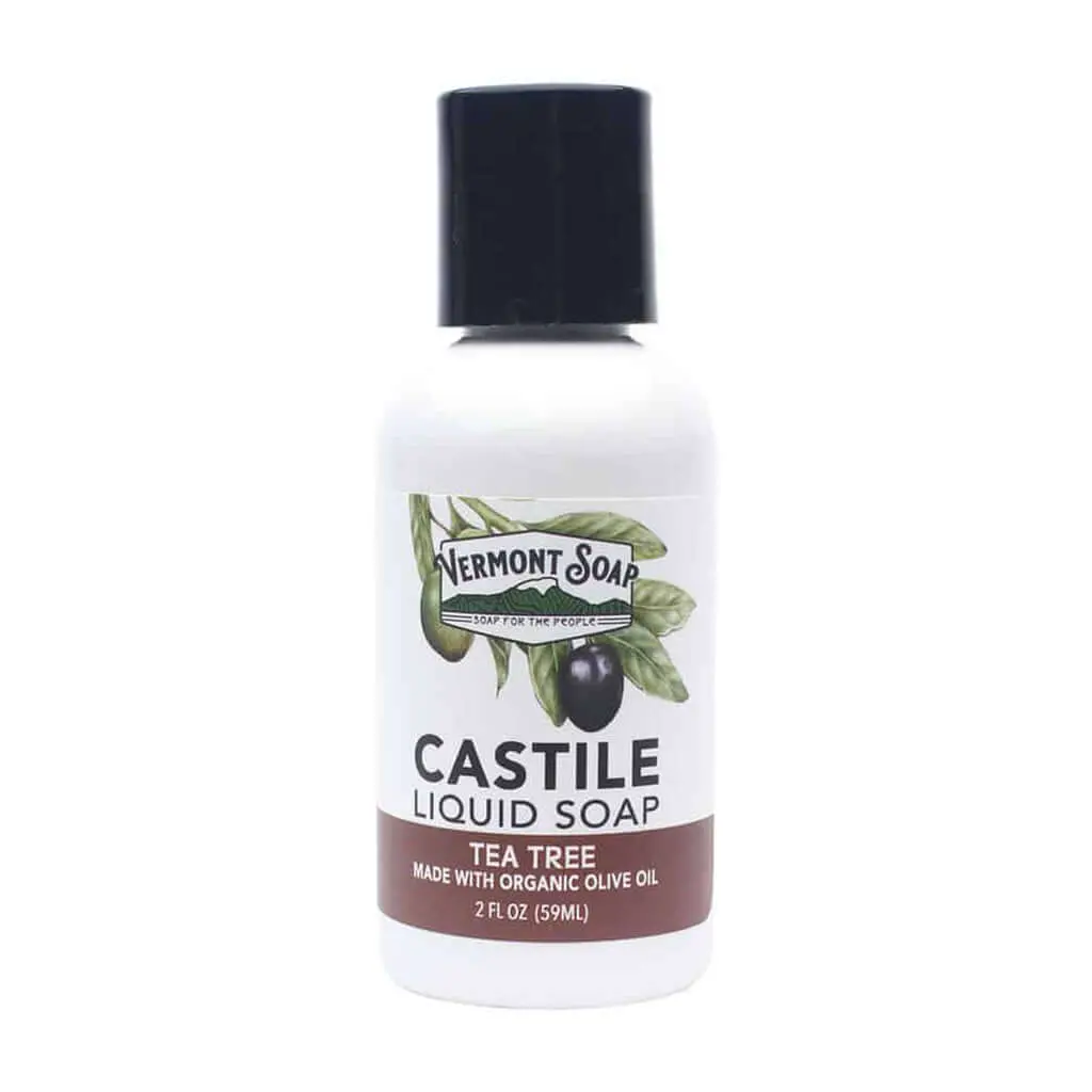 Tea Tree Castile Liquid Soap - Vermont Soap 1