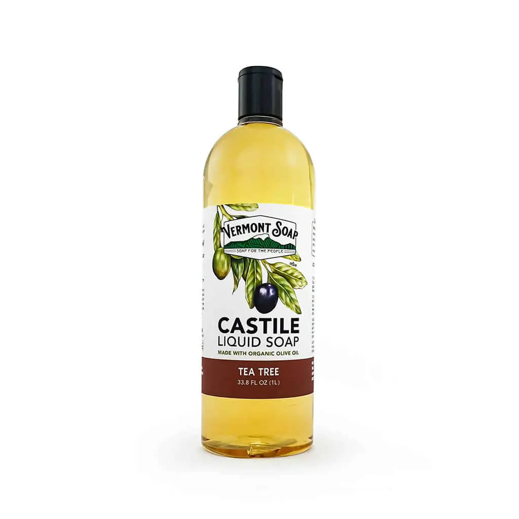 Tea Tree Castile Liquid Soap - Vermont Soap 3