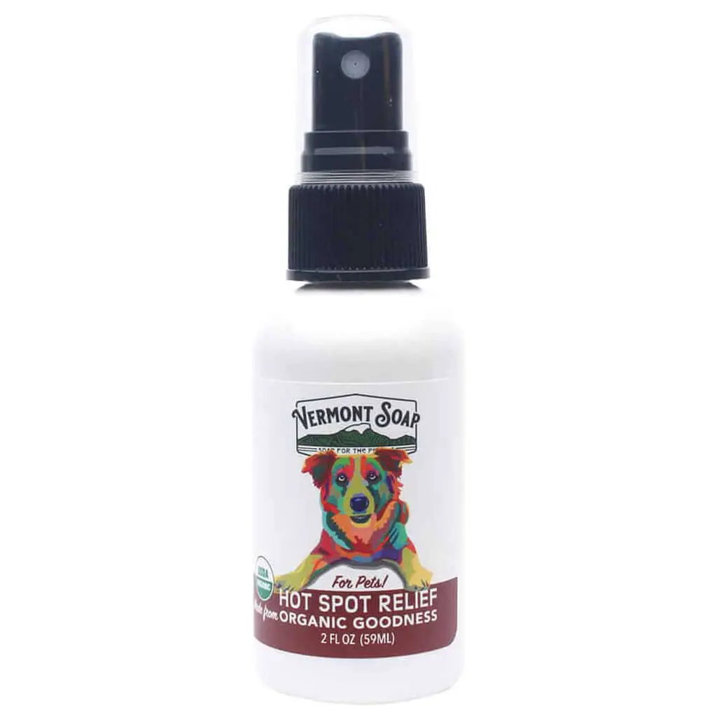 Dog Hot Spot Relief 2Oz / 59Ml - Vermont Soap 1