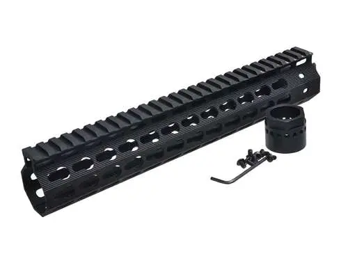 Madbull Airsoft Strike Industries 11" Keymod Ris Handguard (Black) 1