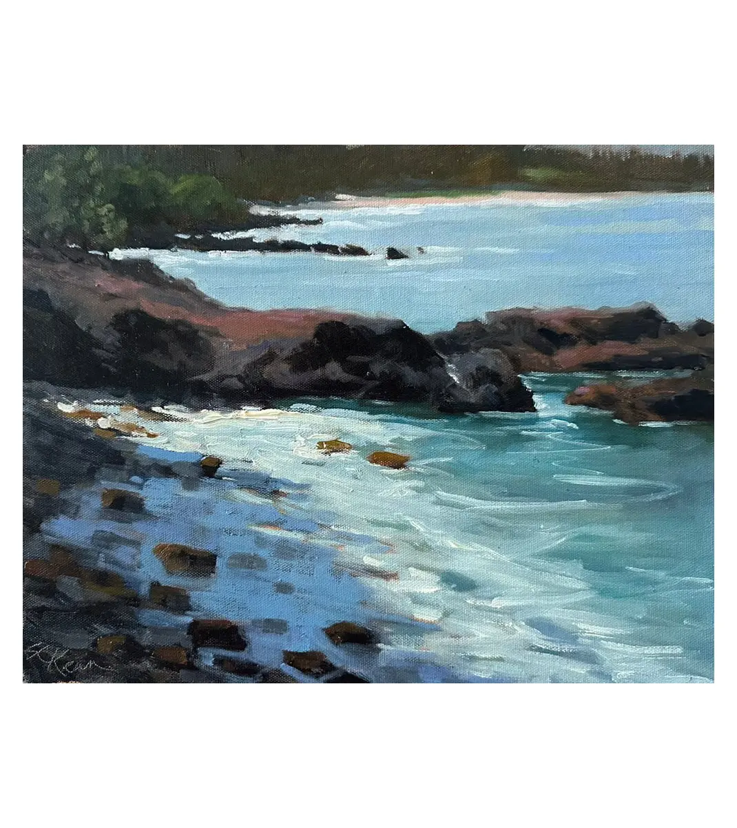 The View Towards Flemings By Susan Conway Kean 1