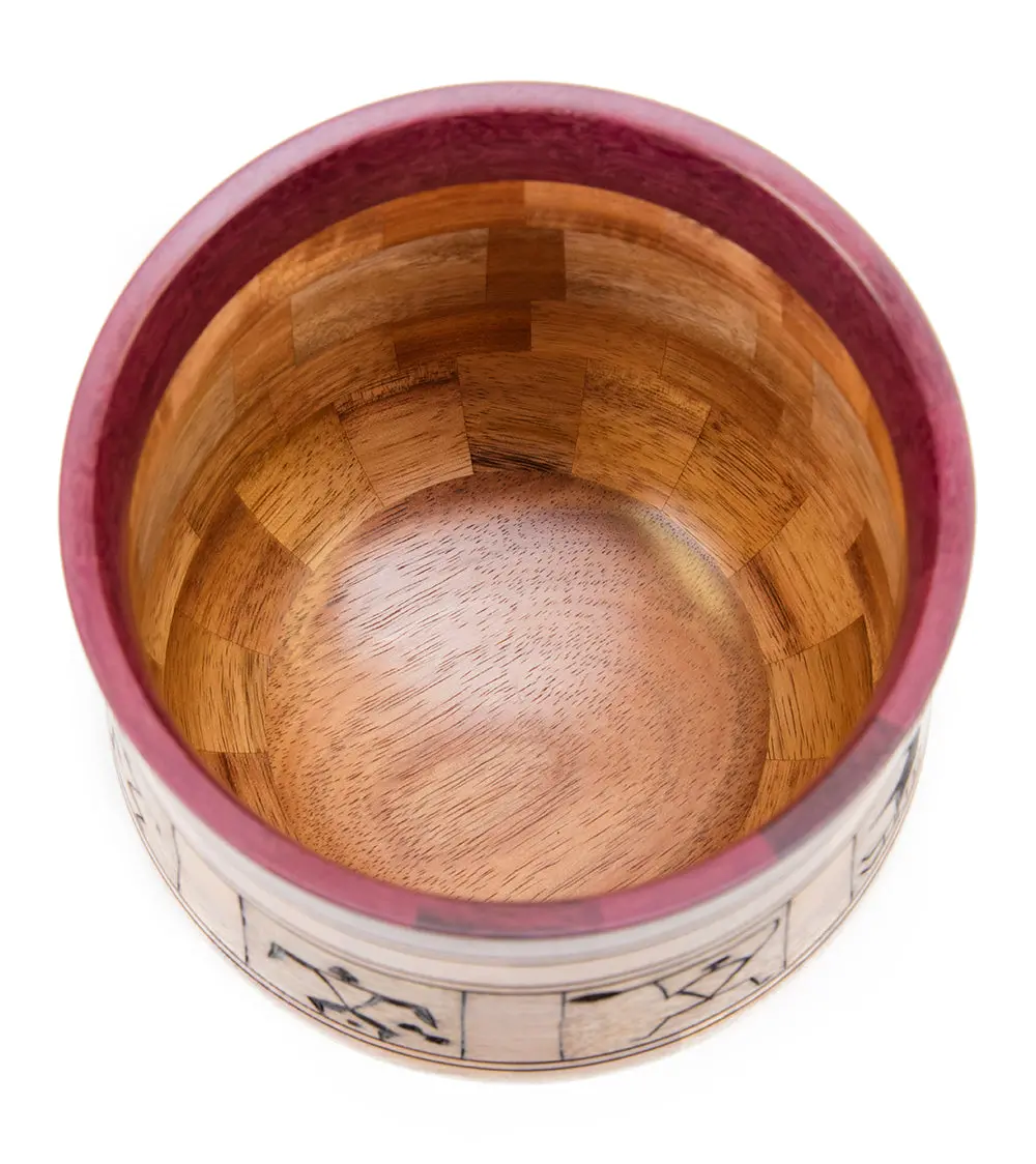 Segmented Koa Vessel 6" Petro By Gregg Smith 2