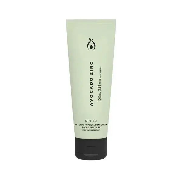 Spf 50 Natural Physical Sunscreen 100Ml - Avocado Zinc 2