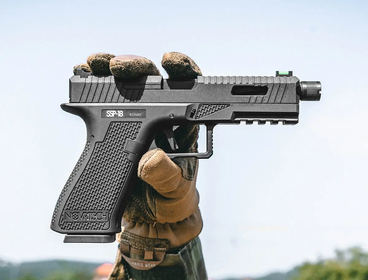 Novritsch Ssp18 Semi / Full Auto Full Blowback Airsoft Pistol 4
