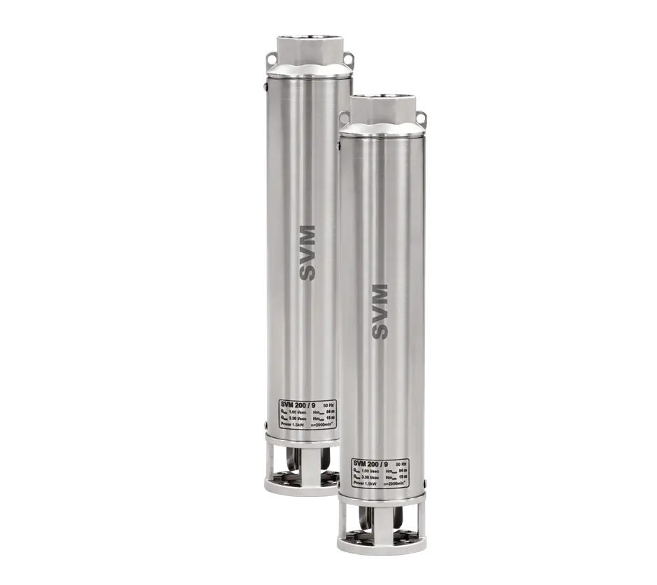Franklin Electric Svm 100 Series 4" Submersible Borehole Pumps - Pump Only 6