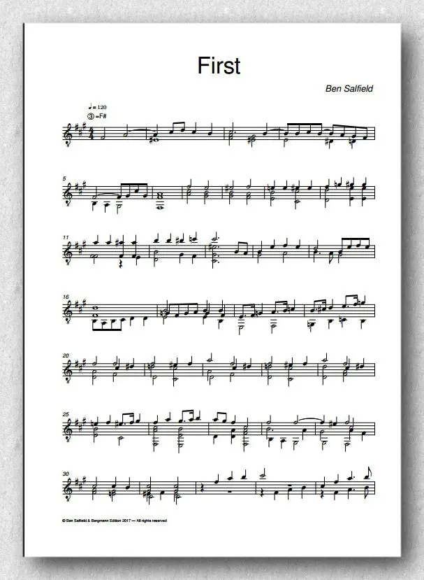 Salfield, Five Preludes 2
