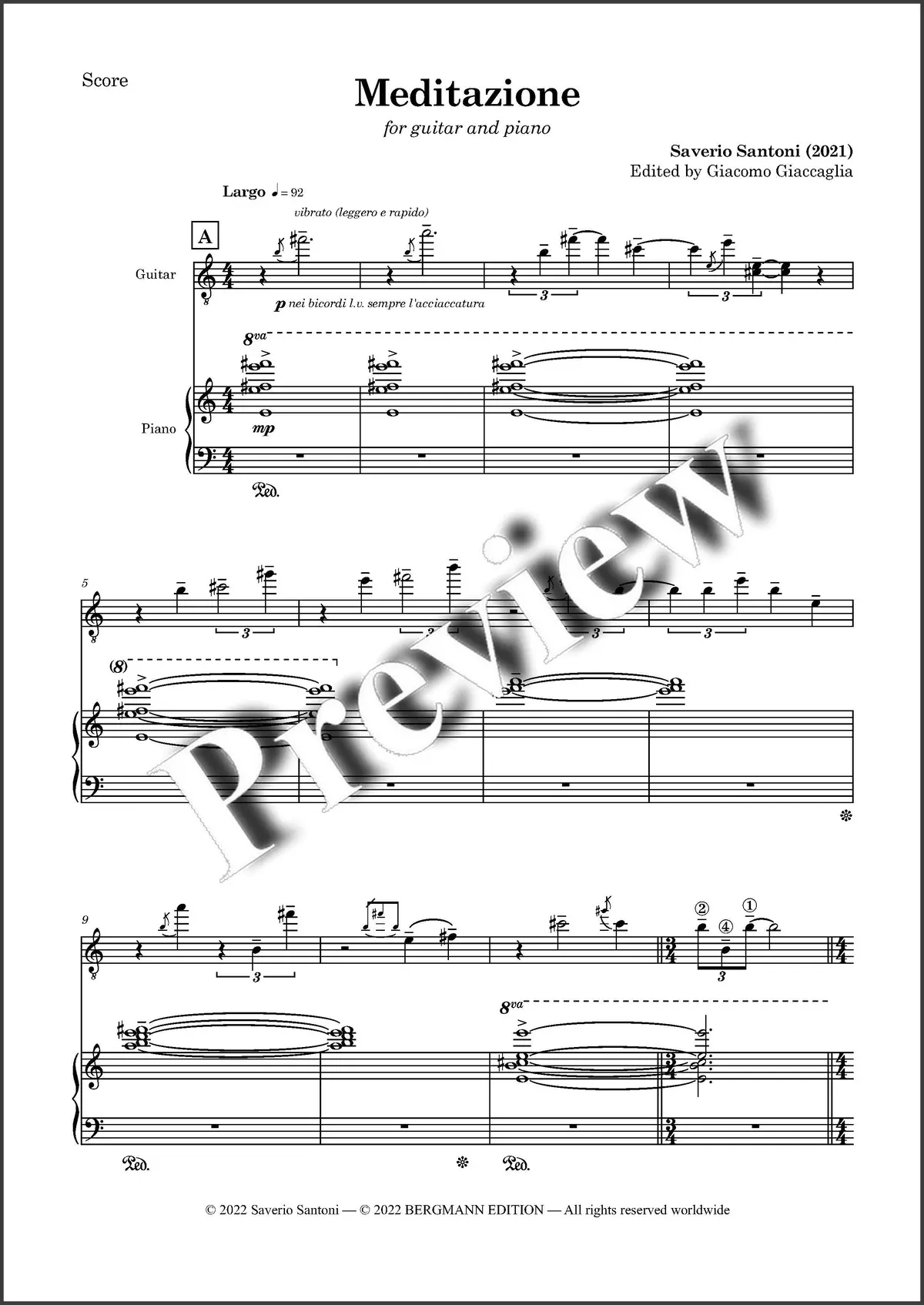 Santoni, Meditazione 2