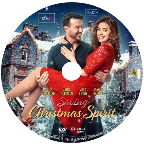 Saving Christmas Spirit Dvd 2022 Movie - Ashley Newbrough 1
