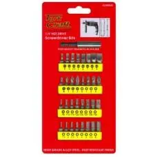 Tork Craft Screwdriver Bit Set - 33 Piece 1