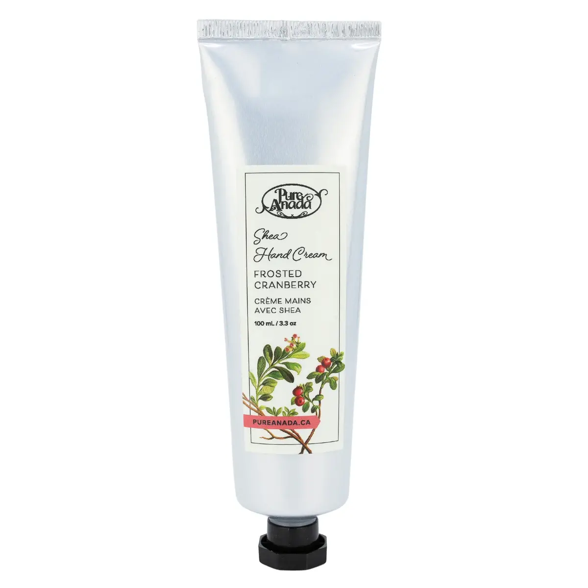 Frosted Cranberry Natural Shea Hand Cream 100Ml - Pure Anada 1