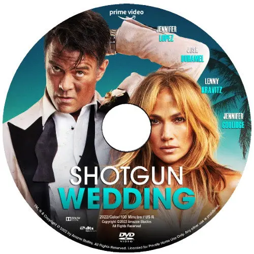 Shotgun Wedding Dvd 2023 Movie Jennifer Lopez 1