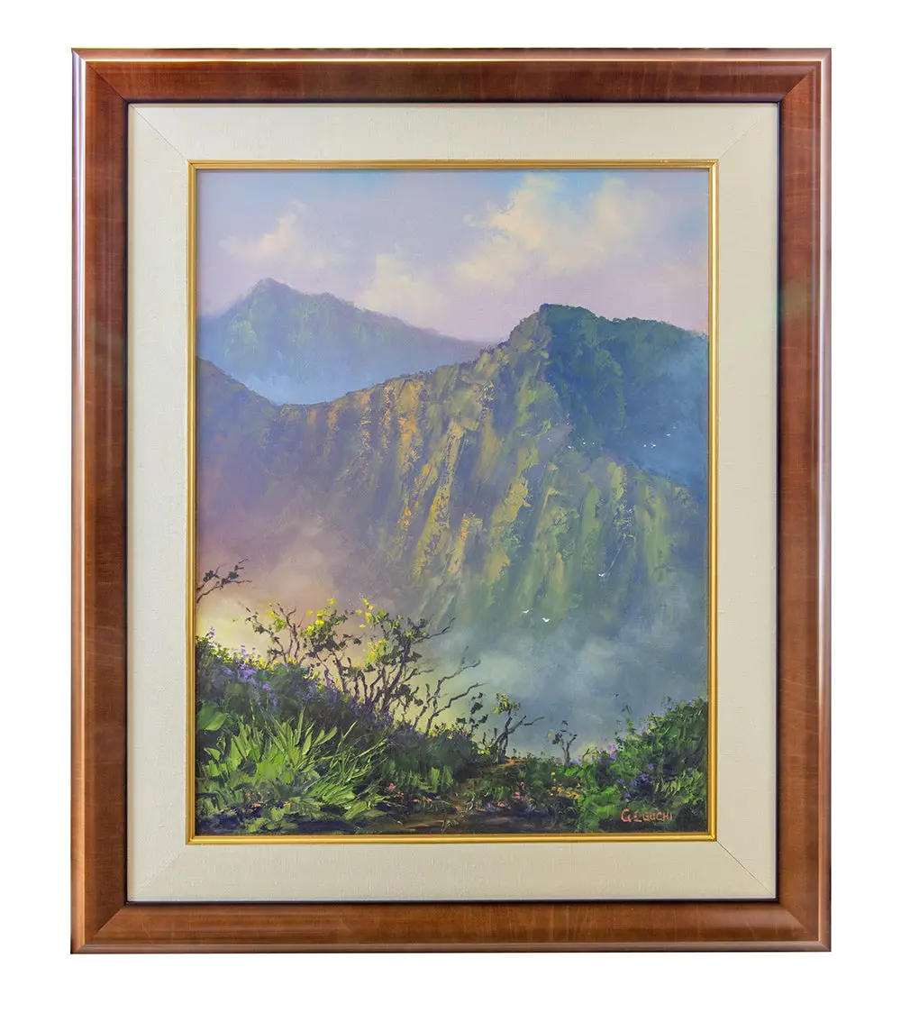 Original Painting: Shrouded In Mist By George Eguchi 1