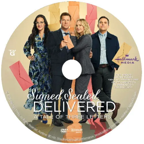 Signed, Sealed, Delivered: A Tale Of Three Letters Dvd 2024 1