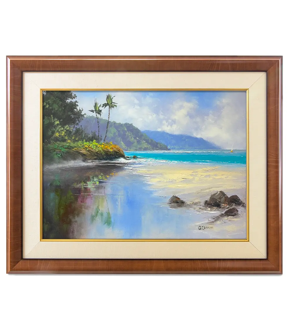 Original Painting: Silent Reflections By George Eguchi 1