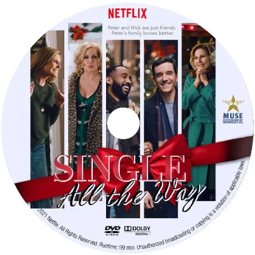 Single All The Way Dvd Movie 2022 - Luke Macfarlane 1