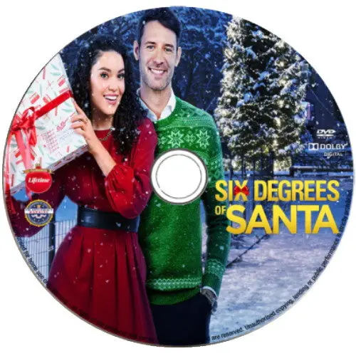 Six Degrees Of Santa Dvd Lifetime Christmas Movie 2022 - Steve Lund 1