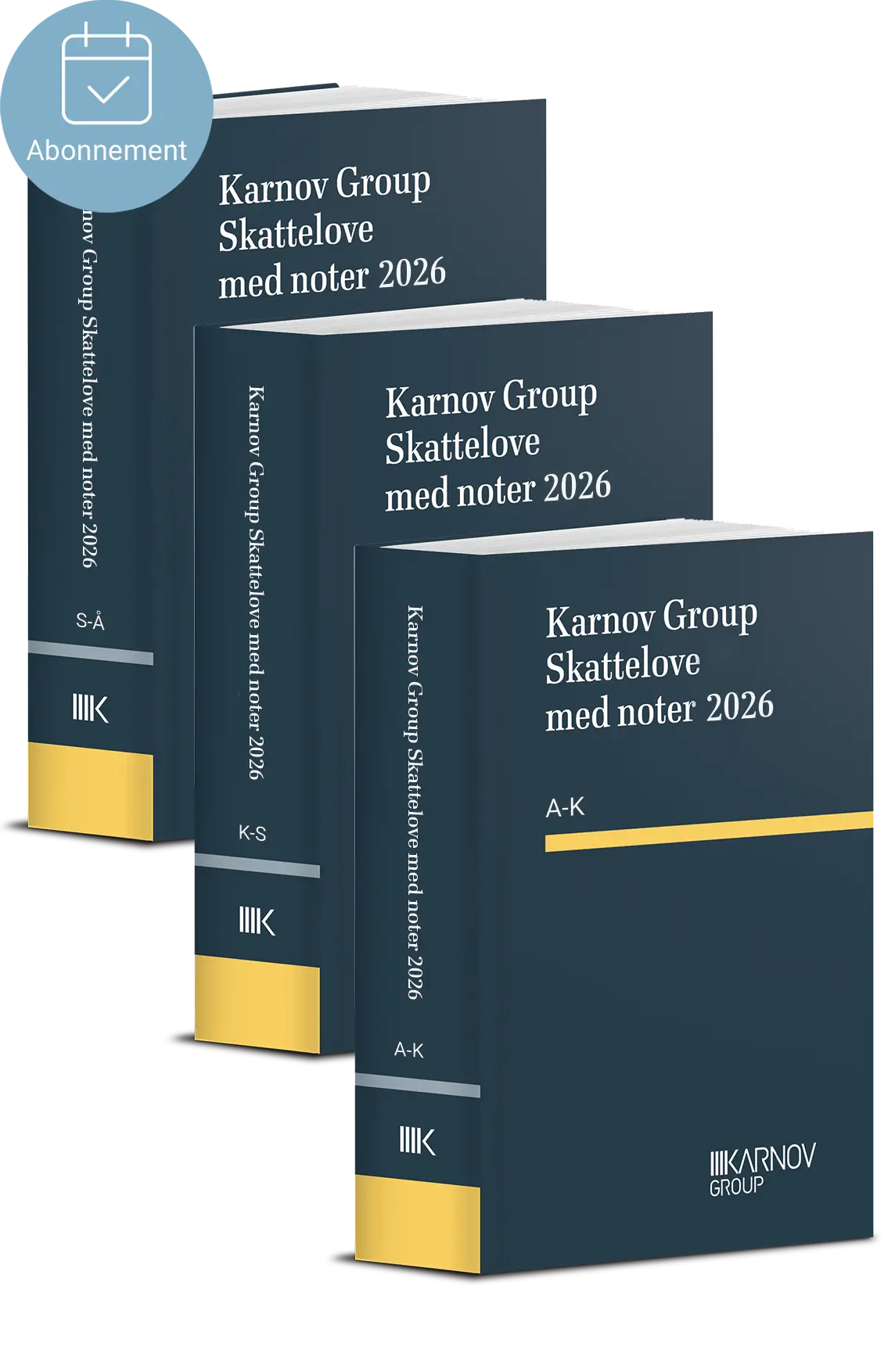 Karnov Group Skattelove Med Noter 2026 - Abonnement 1