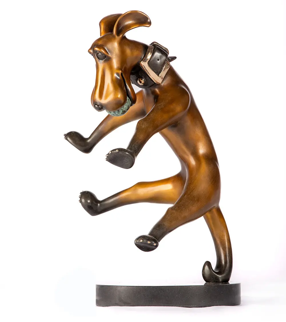 Bronze Sculpture "Skyzzyx Ii" By Marty Goldstein 1