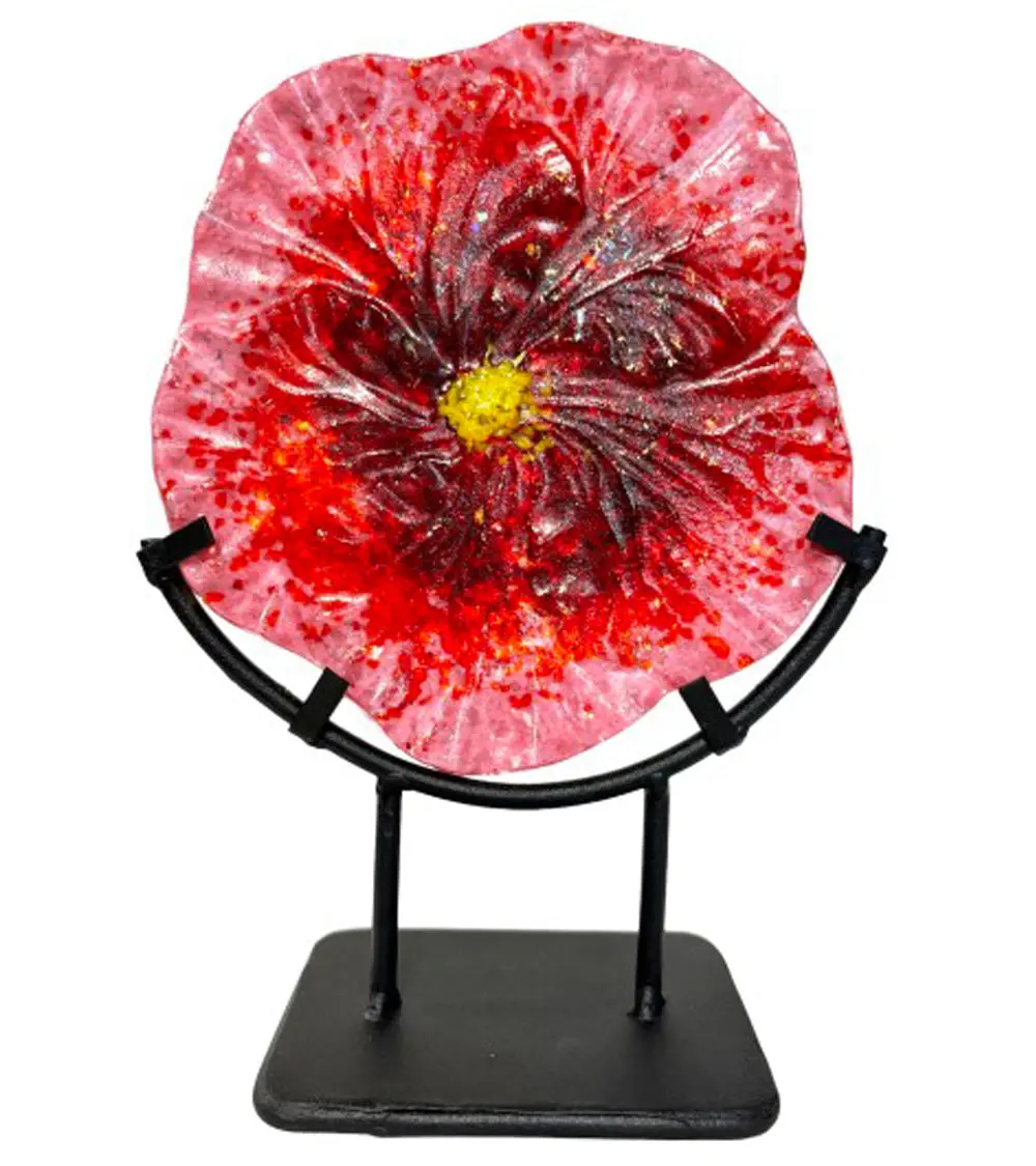 Small Flower On Stand - Hibiscus 1