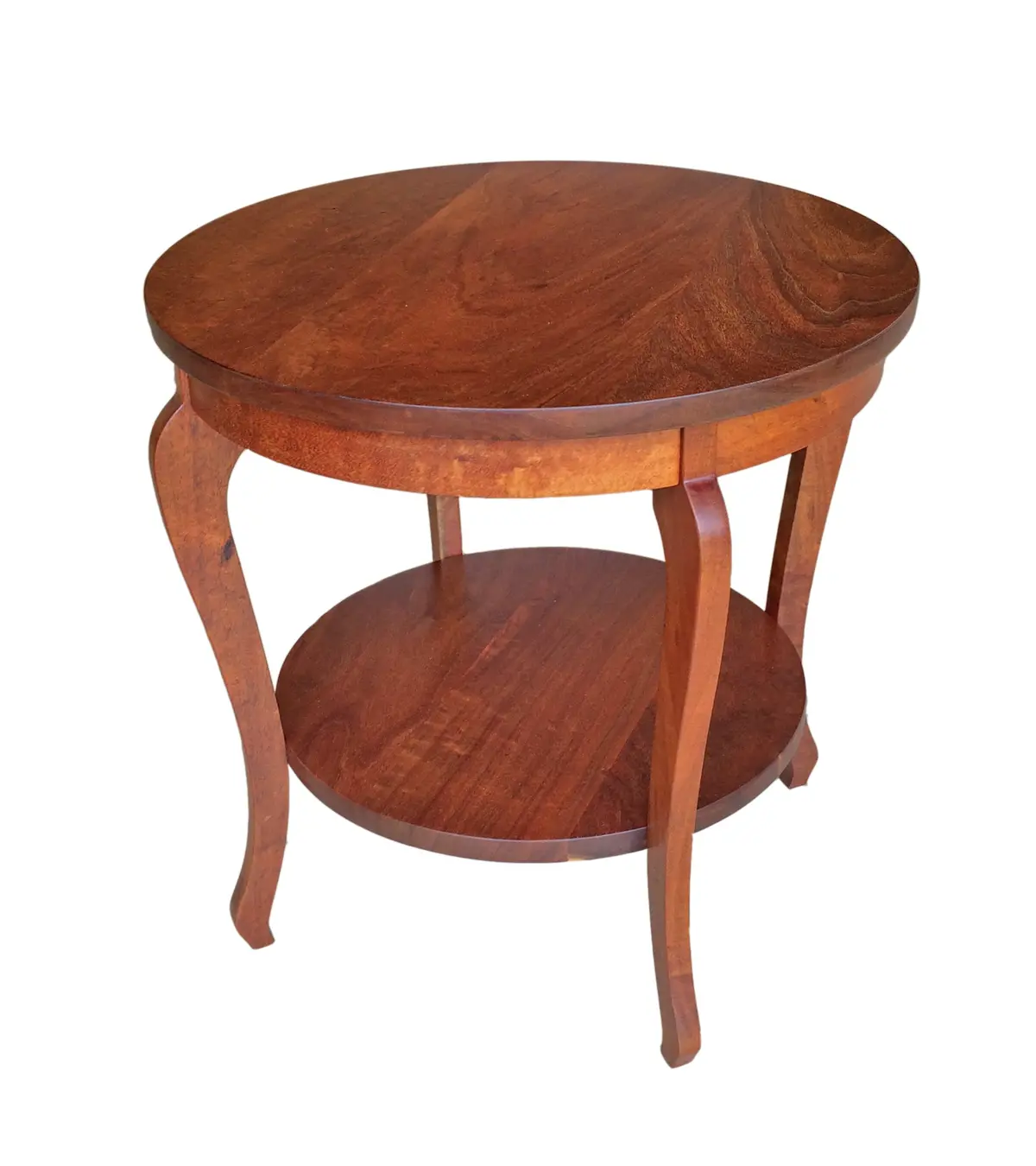 Round Cabriole Leg Side Table 1