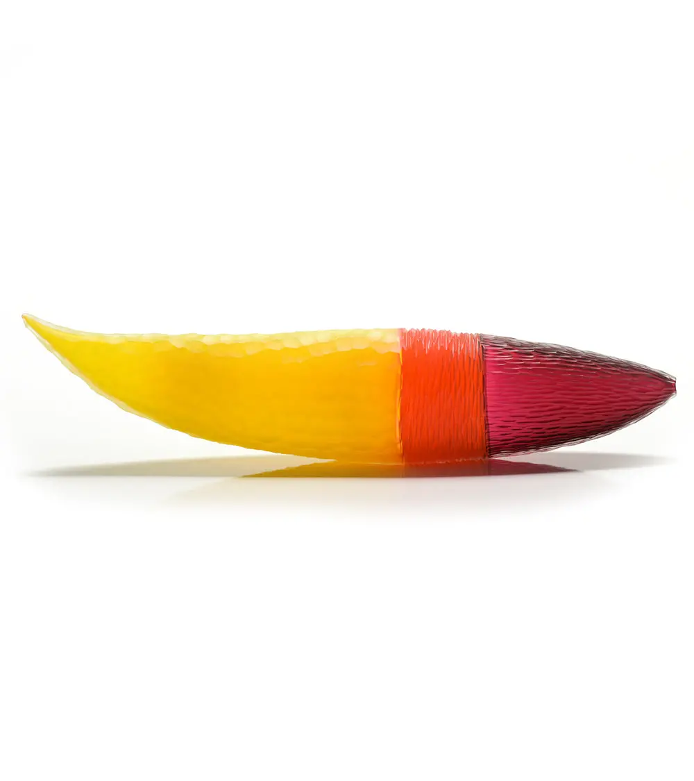 Glass Sculpture "Solar Wrasse" By Jonathan Swanz 1