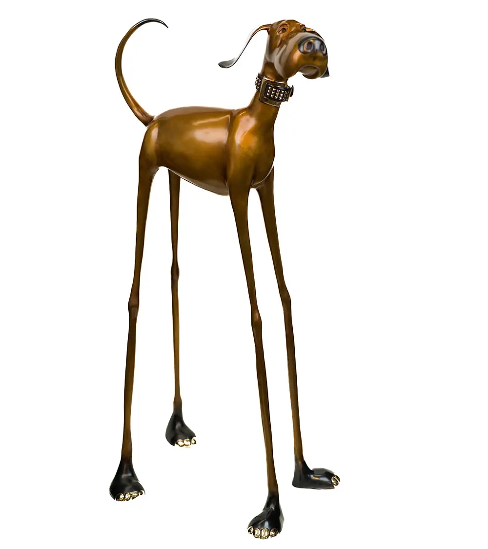 Bronze Sculpture "Stretched" By Marty Goldstein 1