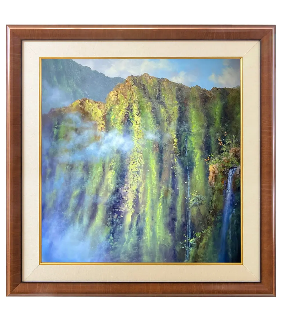 Original Painting: Sun-Kissed By The Morning Light By George Eguchi 1