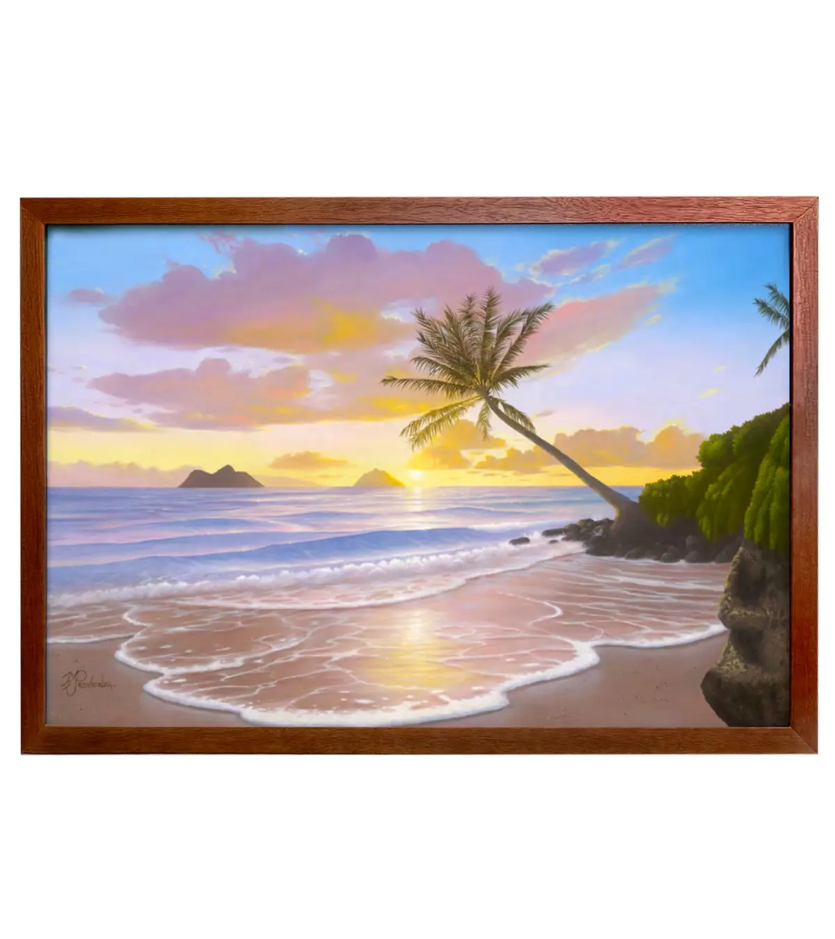 Original Painting: Sunset Serenity By Michael Provenza 1
