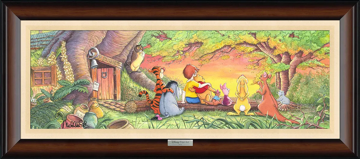 Sunset In The Woods By Michelle St. Laurent 1