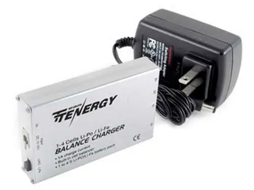 Tenergy 1-4 Cells Li-Po-Li-Fe Balance Charger 1