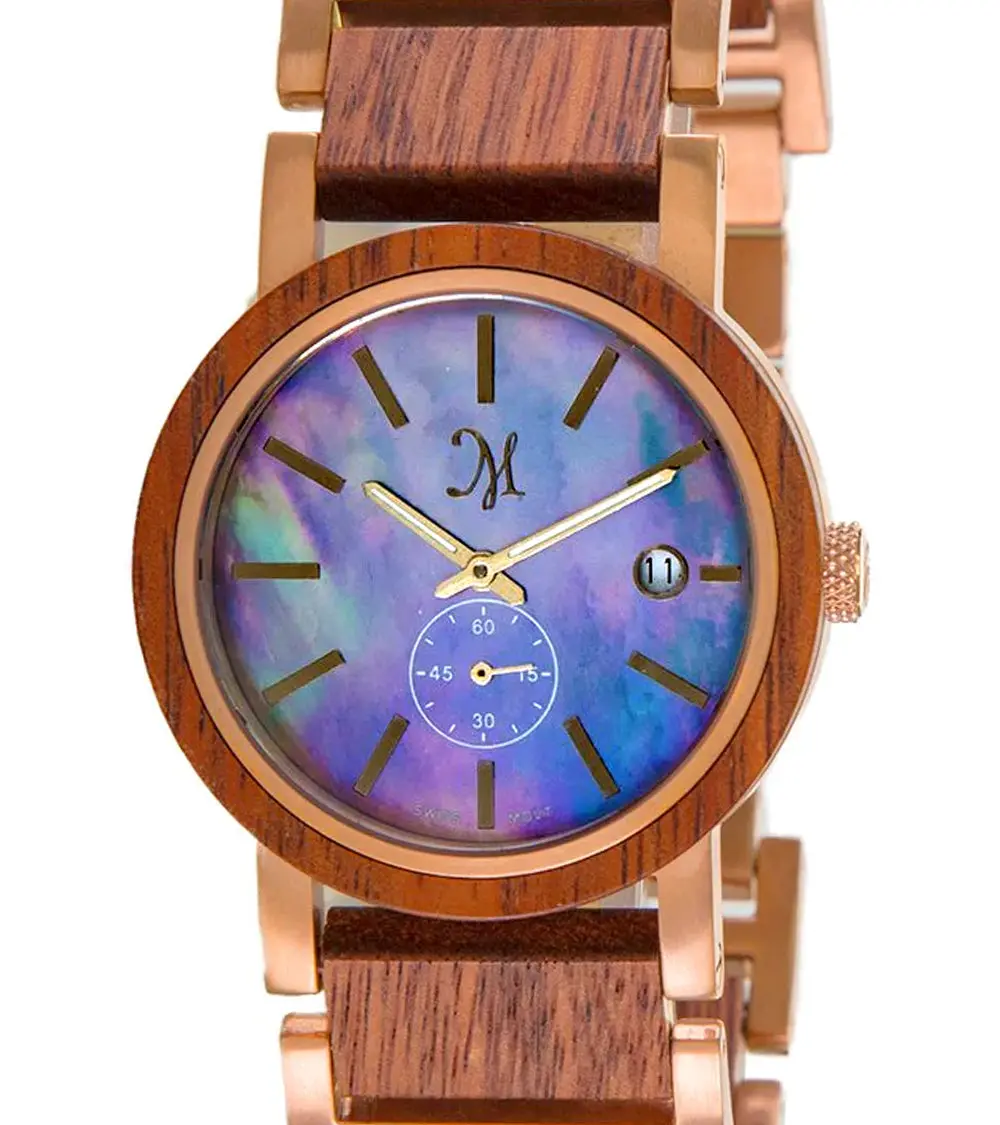 Koa Rose Gold Black, Mother Of Pearl - 23548 1