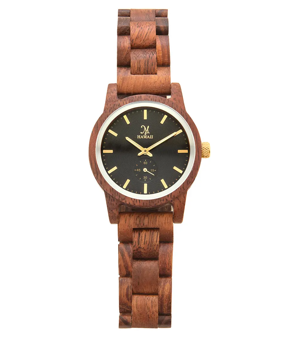 Koa Wood, Black/Gold - 22779 2