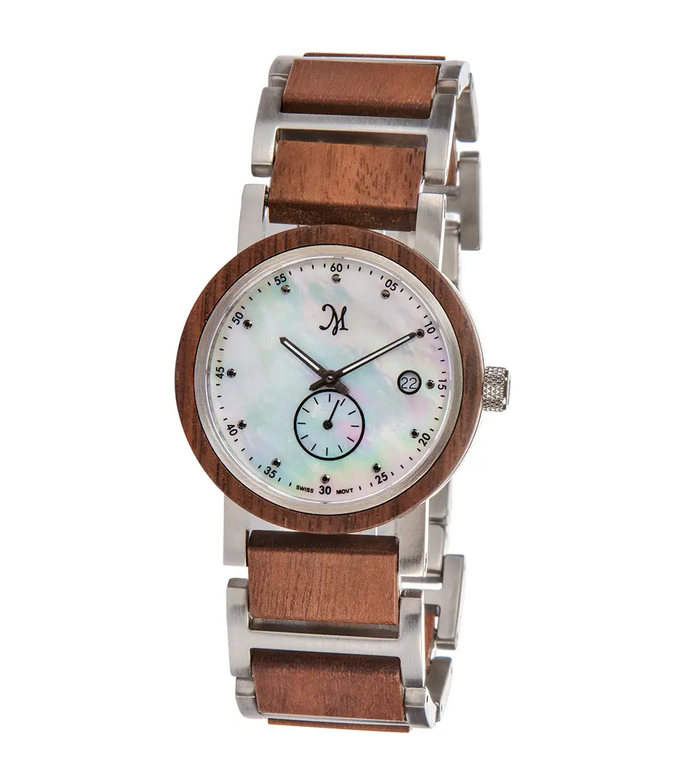 Walnut Silver, Mother Of Pearl - 22531 2