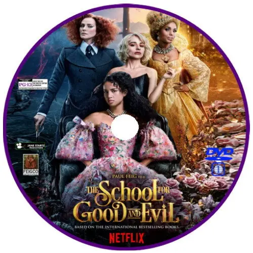 The School For Good And Evil Dvd 2022 Movie - Region Free 1