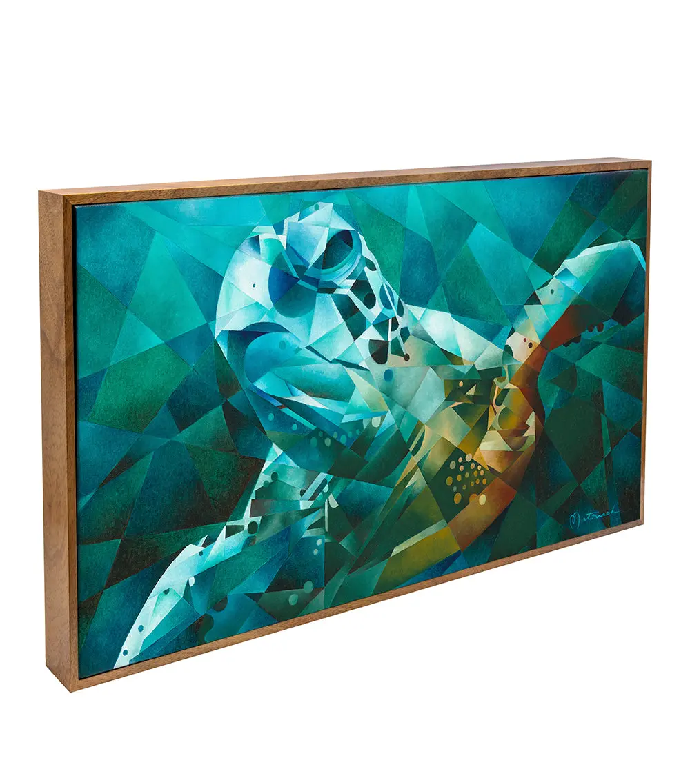 Original Painting Peaceful Honu By Tj Matousek 2